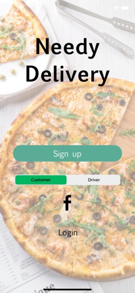 NeedyDelivery_Mobile – screenshot 1