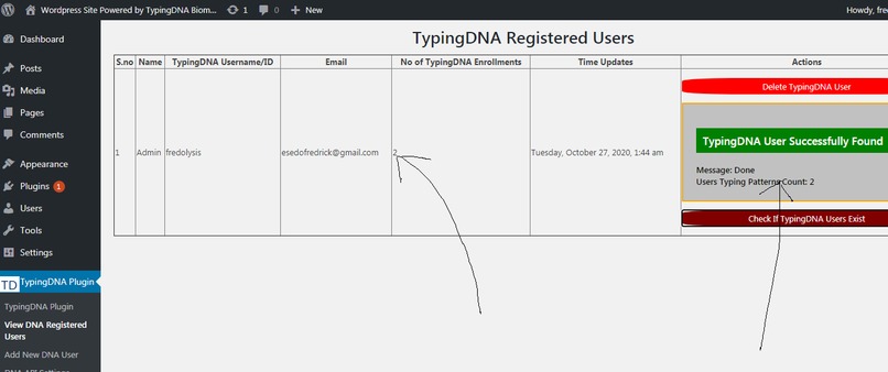 TypingDNA  Plugin For Wordpress  – screenshot 6