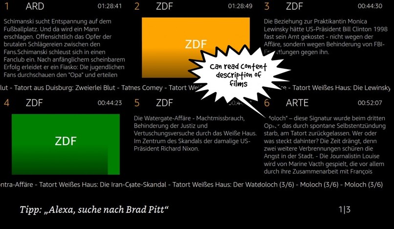 "Meine Mediathek" ("My Media Library")   – screenshot 4