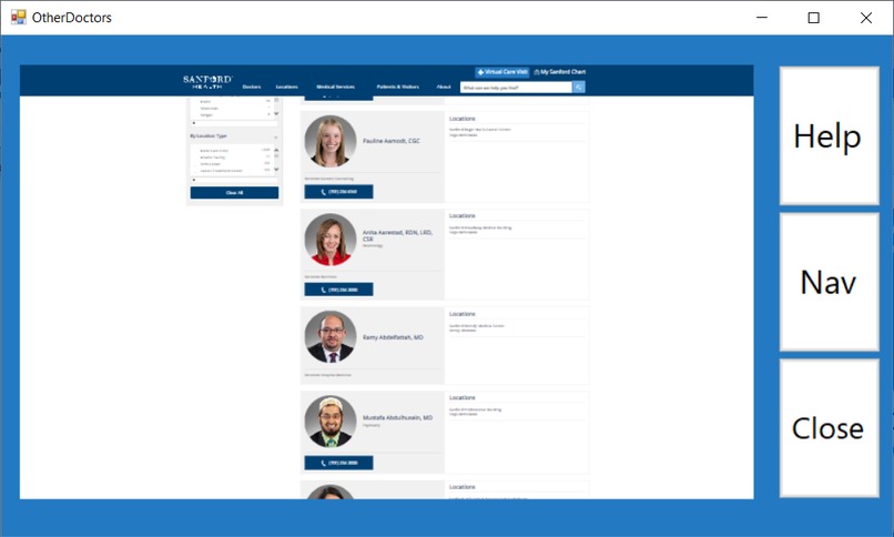 Accessible healthcare – screenshot 6
