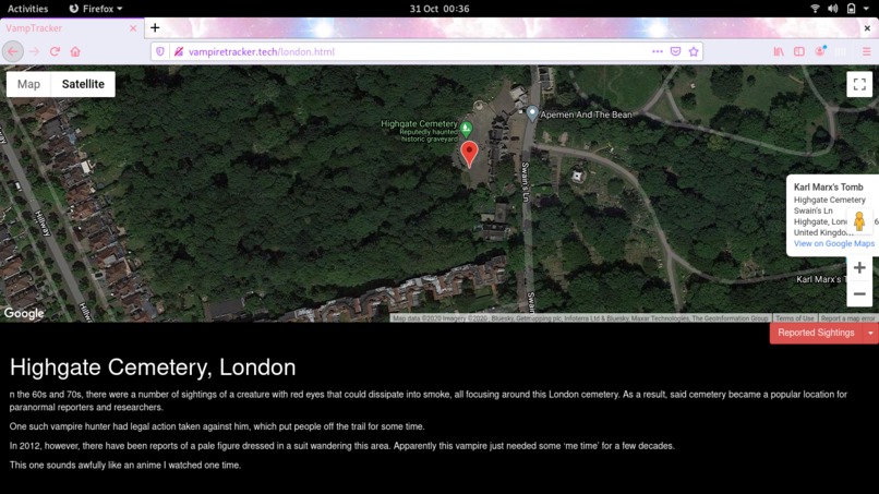 VampireTracker.tech – screenshot 4