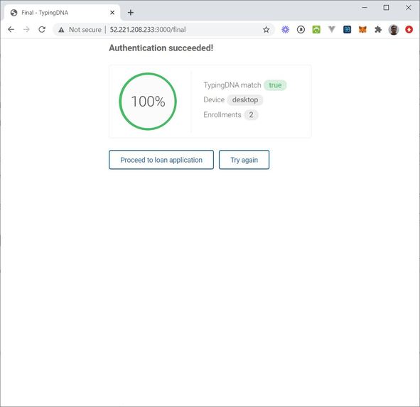 Automated loan onboarding – screenshot 3