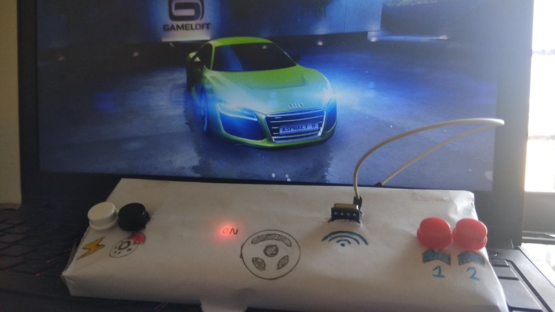 Wireless Gaming Steering Wheel – screenshot 1