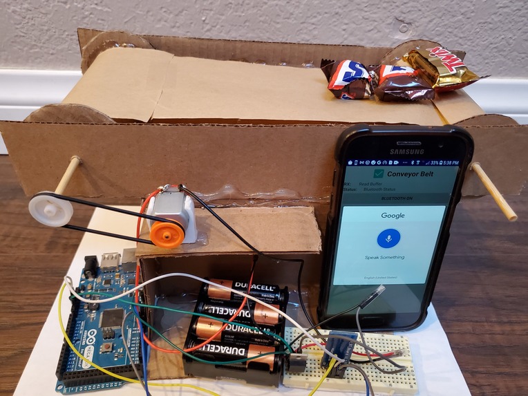 Voice Activated Candy Dispenser (VACD) – screenshot 2