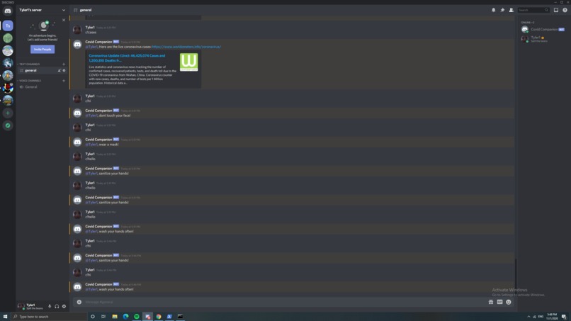 Covid Companion – screenshot 1