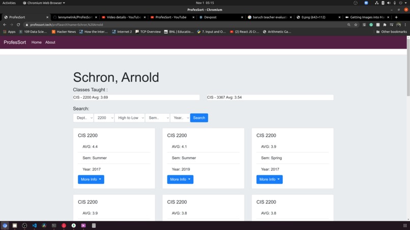 ProfesSort – screenshot 3