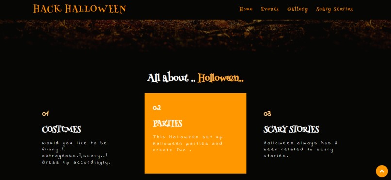 HackHalloween – screenshot 2