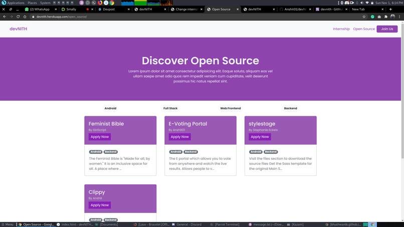 devNITH – screenshot 4