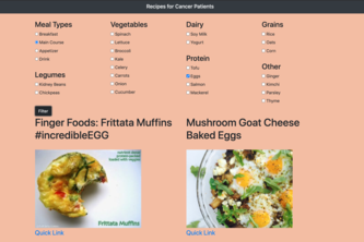Recipes for Cancer Patients
