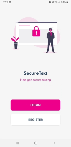 SecureText – screenshot 1