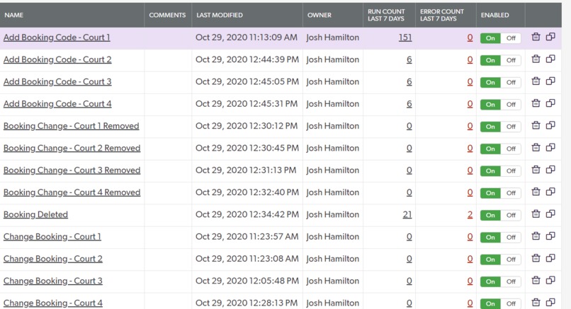 Native QuickBase Venue & Room Booking System – screenshot 2