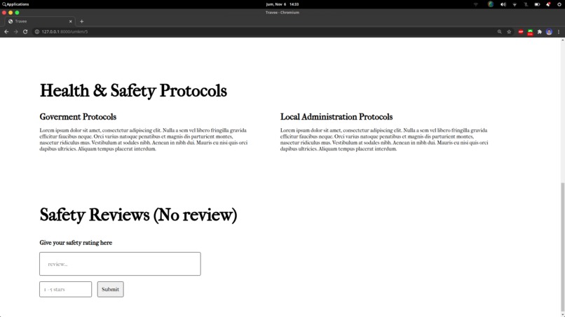 Travée – screenshot 1