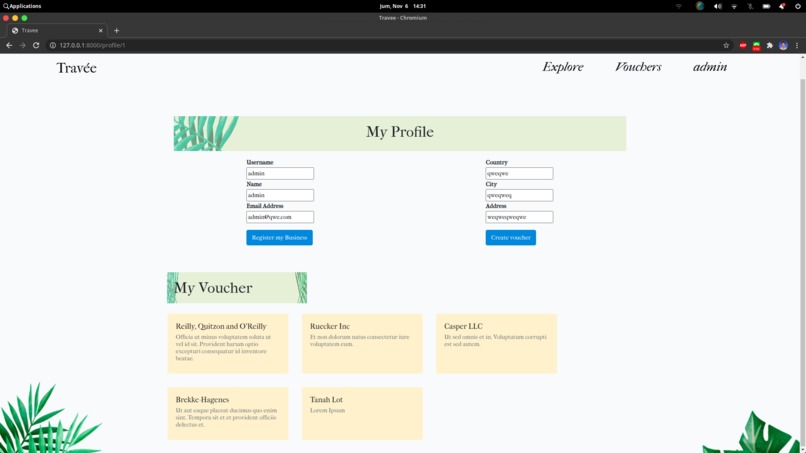 Travée – screenshot 2
