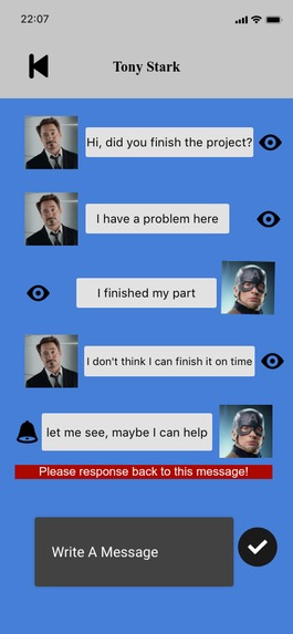 quarantine chat app – screenshot 6