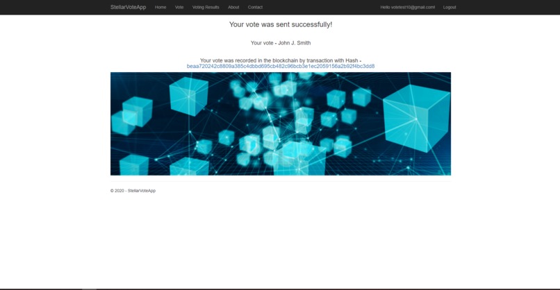 StellarVoteApp – screenshot 6