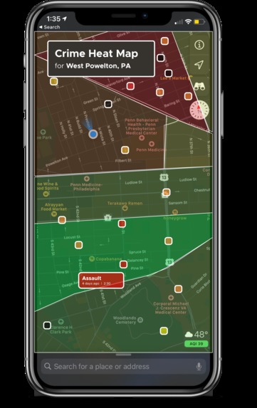 ReRout - Make Walking Safer to Decrease Carbon Emissions – screenshot 2