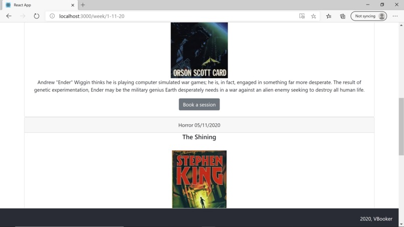 VBooker – screenshot 8