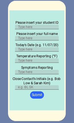 COVID19 Contact Tracing App – screenshot 2