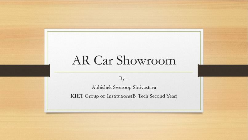 AR Car Showroom – screenshot 2