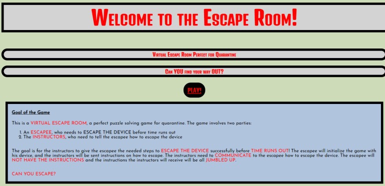Take Home Escape Room – screenshot 2