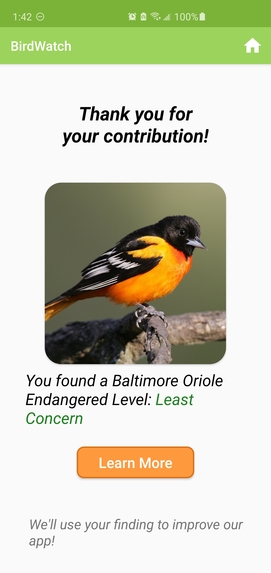 BirdWatch – screenshot 4
