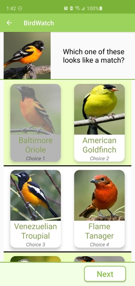 BirdWatch – screenshot 3