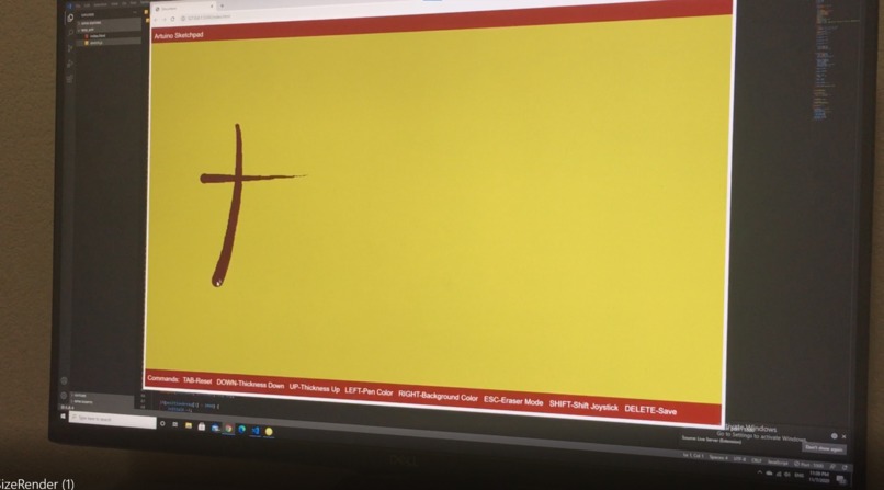 Artuino Sketchpad – screenshot 2
