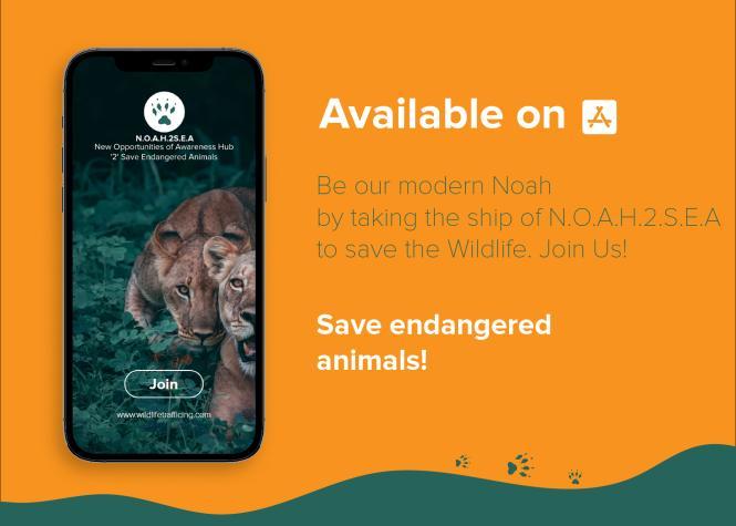 N.O.A.H 2 S.E.A -App for citizens to contribute for wildlife – screenshot 1