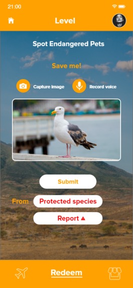 N.O.A.H 2 S.E.A -App for citizens to contribute for wildlife – screenshot 4