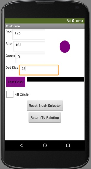 Painting App – screenshot 2