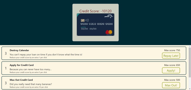 CreditCrunch – screenshot 1