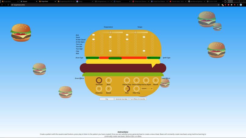 Burger Beats – screenshot 1