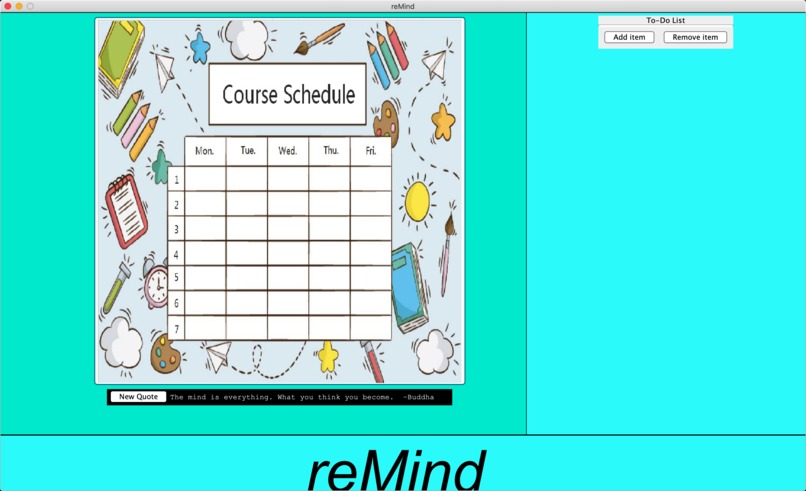 reMind – screenshot 1
