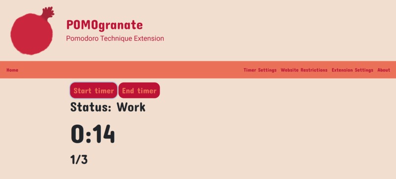 POMOgranate Extension – screenshot 2