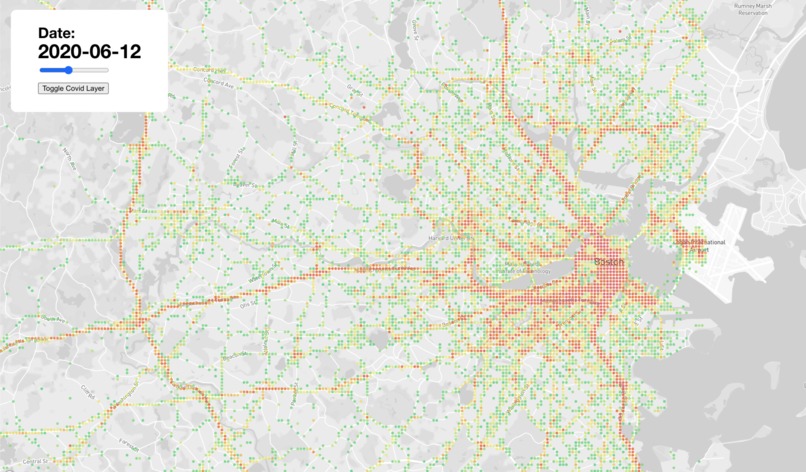 Coronavirus Movement Mapper – screenshot 1