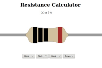 Resistor Calculator