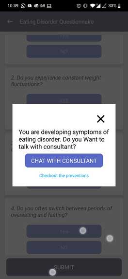 EatingDisorder – screenshot 2