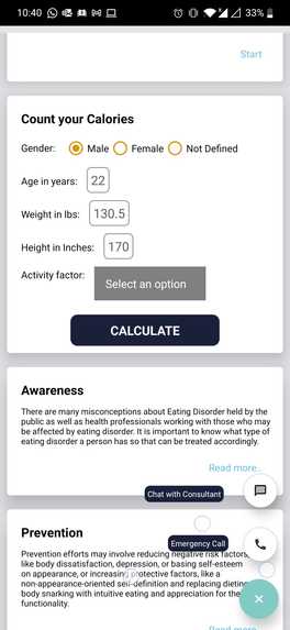 EatingDisorder – screenshot 4