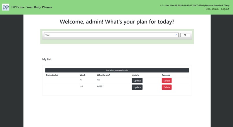 DP prime – screenshot 1