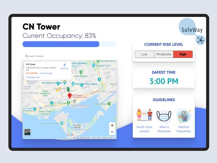 SafeWay – screenshot 3