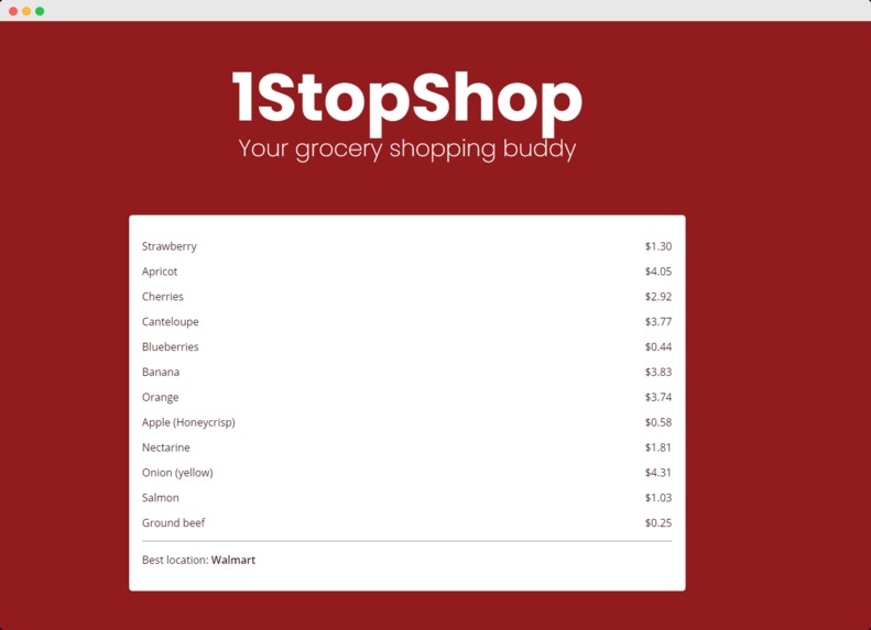 1StopShop – screenshot 3