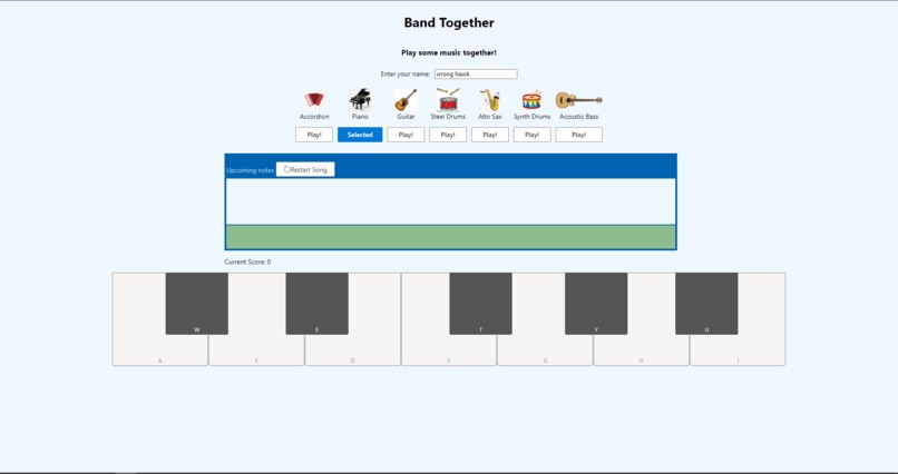 BandTogether – screenshot 1