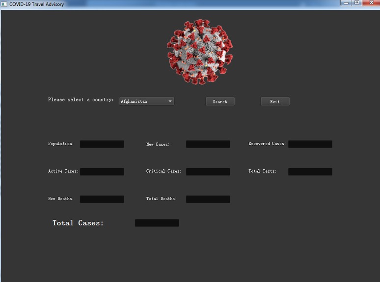 COVID-19 Travel Advisory – screenshot 1