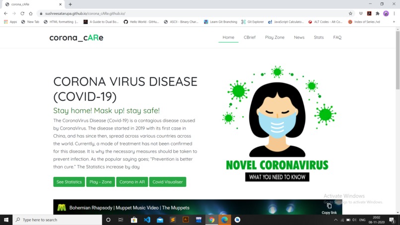 Corona_Care – screenshot 4