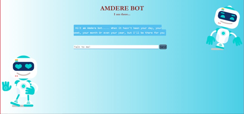 Amdere Bot – screenshot 1