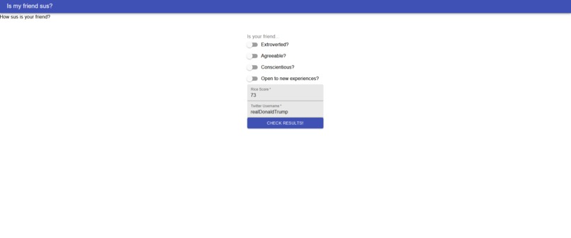 Is my friend sus? – screenshot 1