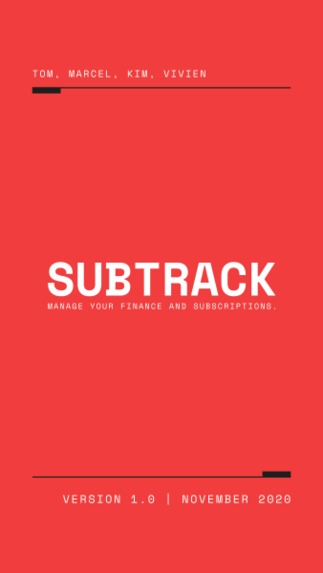Subtrack: Track your Subscription  – screenshot 1