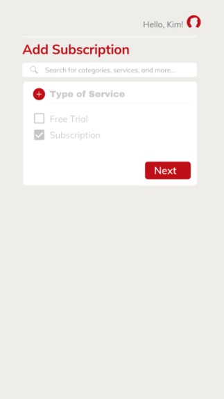 Subtrack: Track your Subscription  – screenshot 2