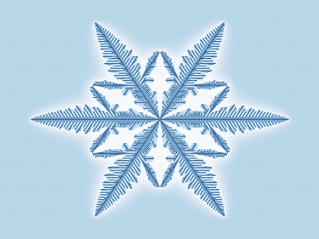 Snowflake growth simulation – screenshot 3