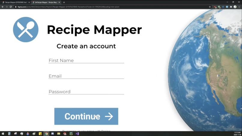 Recipe-Mapper – screenshot 1